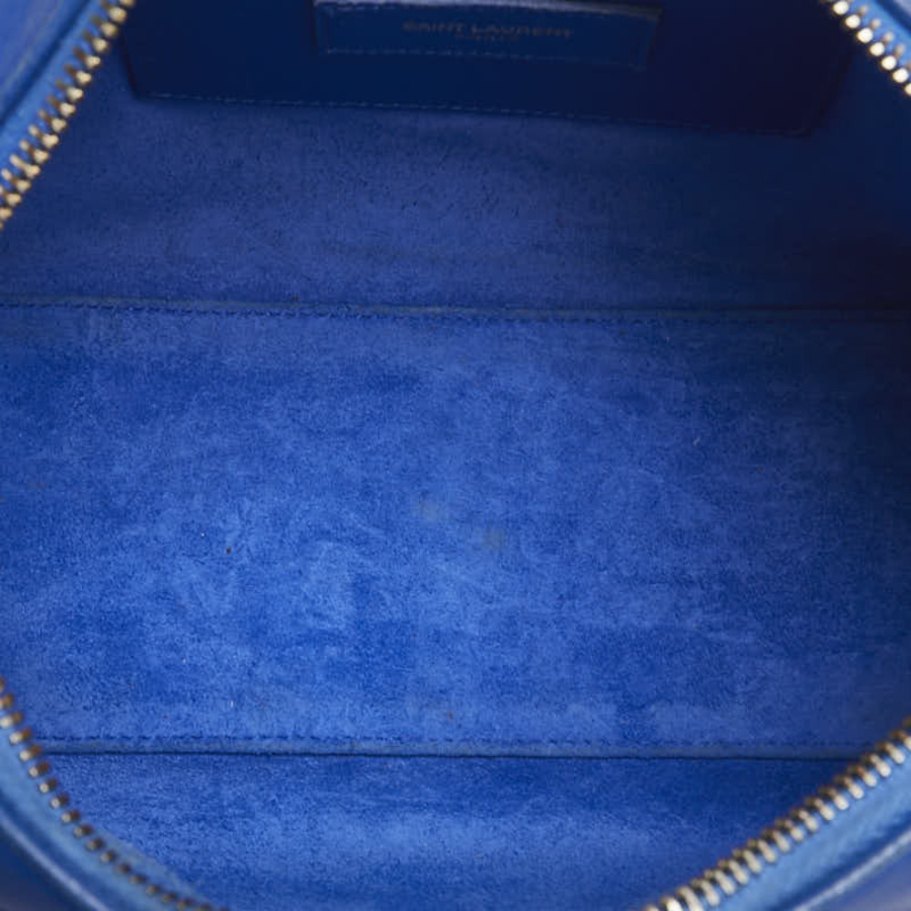 Saint Laurent Classic Baby Duffle bag cobalt blue calfskin leather - Picture 9 of 9